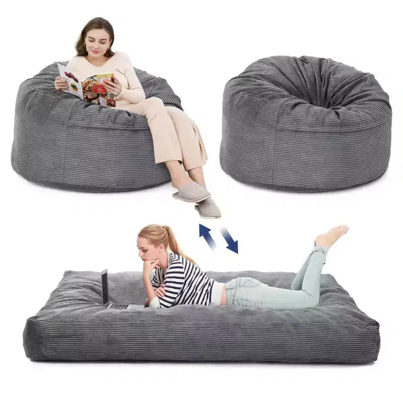 Fauteuil poire convertible et lit