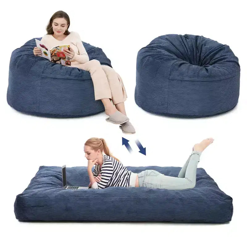 Fauteuil poire convertible et lit