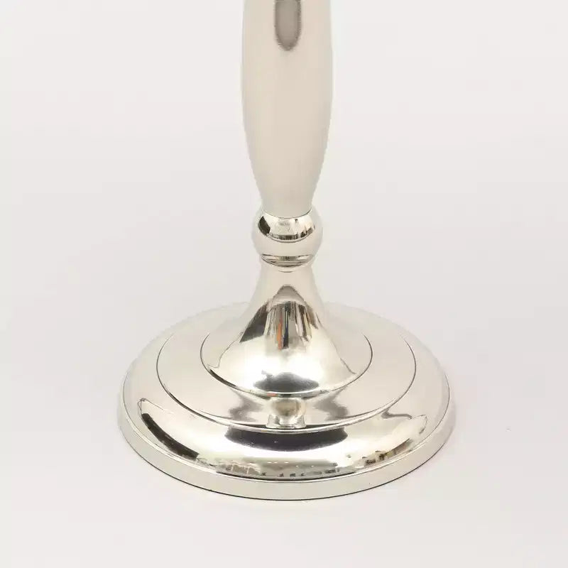 Table d'appoint ronde en aluminium avec plateau en résine, 53 cm