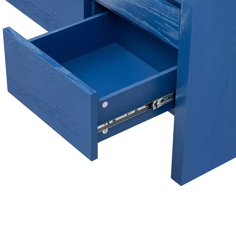 Buffet 3 portes, 3 tiroirs et étagère semi-ouverte