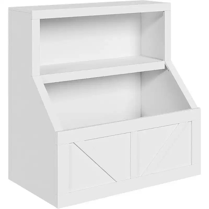 Bibliothèque pour enfants à 2 niveaux et meuble de rangement avec étagères