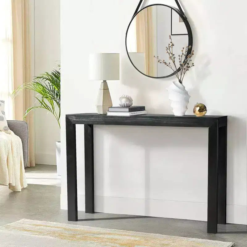 Karl Home |46 In. Rectangle Wood Console Table