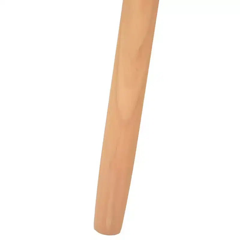 Lot de 2 tables basses – Plateau ovale noir avec pieds en bois
