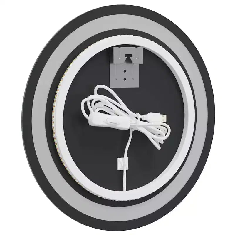 Miroir de salle de bain LED rond 40 cm