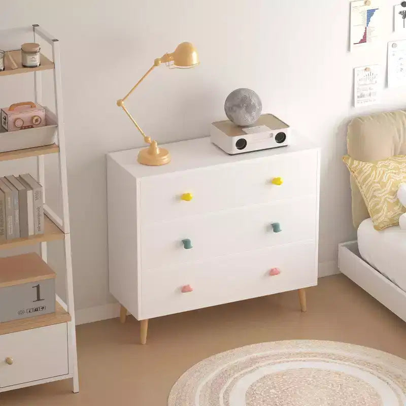 Commode de rangement avec tiroirs – Commode en bois pour chambre à coucher et chambre d'enfant